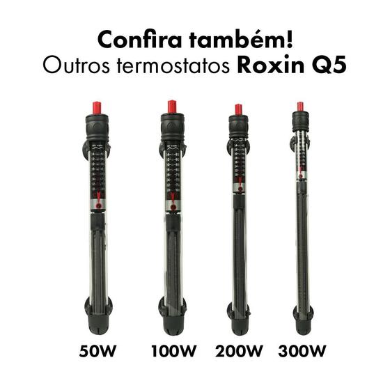 Imagem de Termostato com aquecedor roxin q5 300w 110v