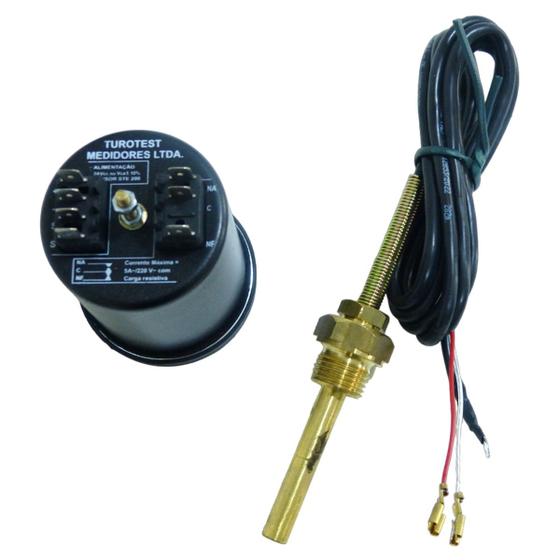 Imagem de Termostato com Termometro 24Vcc 50 A 120C Nf X Na 60 mm Atlas Schulz Chicago Srp2010 Srp2015 Srp2030 Srp2040 Srp2050 com Transform