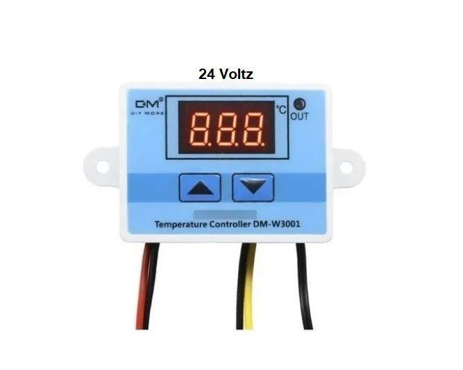Imagem de Termostato Digital W3001 Chocadeira Aquário Cervejeira 24v