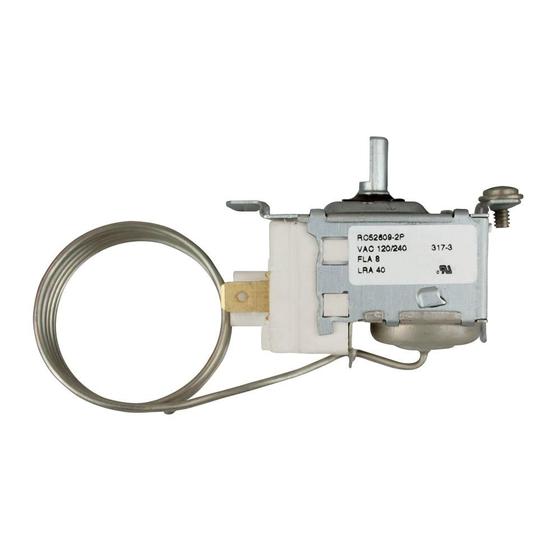 Imagem de Termostato Robertshaw para Refrigeradores  Electrolux FV-F  FE com Regulagem