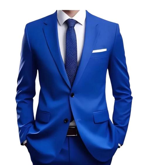 Terno Completo Masculino Slim - PALETO E CALCA - Super Oferta é boa?