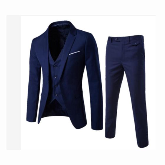 Terno Slim Masculino - Kit 3 Em 1 Super Oferta 7 cores- Shopping do Terno é ruim? Terno Slim Masculino - Kit 3 Em 1 Super Oferta 7 cores- Shopping do Terno é boa?
