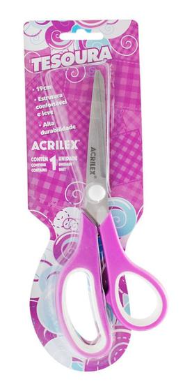 Imagem de Tesoura 22528 Multiuso 19 Cm Roxo Acrilex