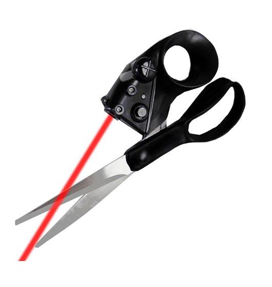 Tesoura 8,5" com mira laser Menor preço em Tesoura 8,5" com mira laser