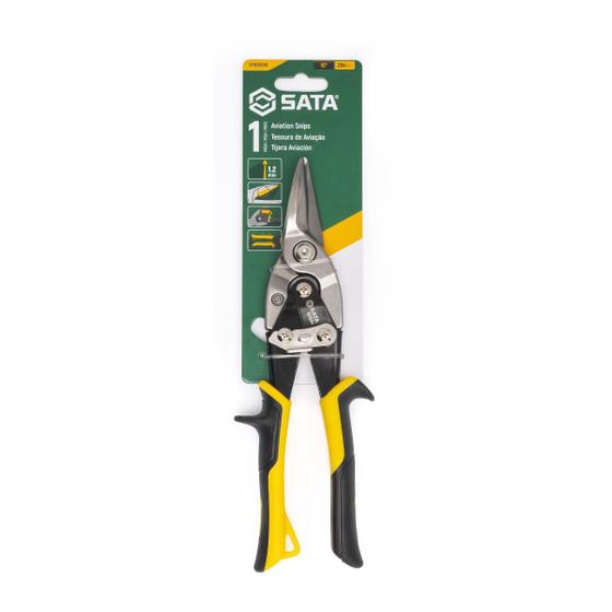 Imagem de Tesoura Aviação Corte Reto 10" SATA ST93103G