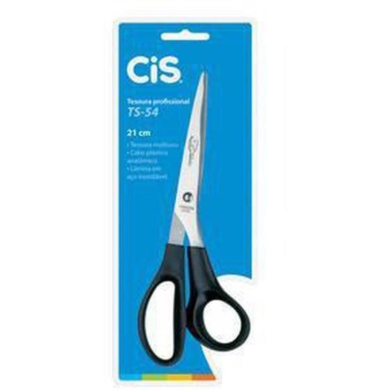 Imagem de Tesoura CIS TS-54 Office 21CM Preto