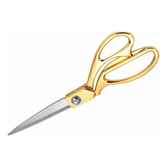 Tesoura de Costura Profissional Aço Inox para Corte Preciso de Tecidos e Alfaiataria - Compra Certa