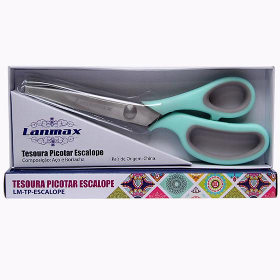 Menor preço em Tesoura Escalope Lanmax