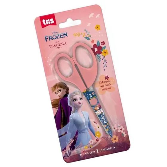 Imagem de Tesoura Escolar Frozen Blister 13Cm- Tris