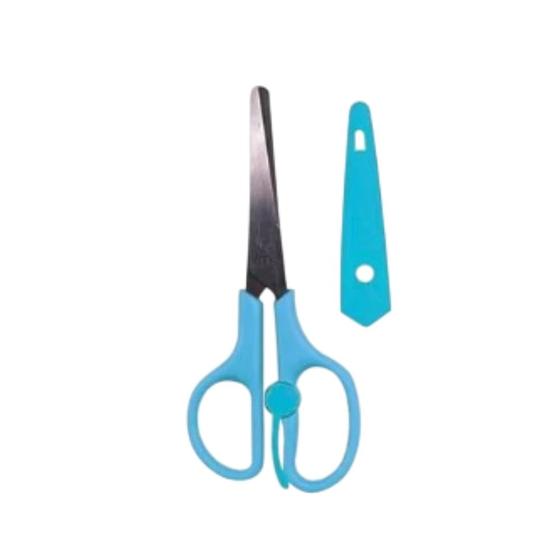 Imagem de Tesoura Escolar KS-220 Com Capa Protetora 13cm - CIS