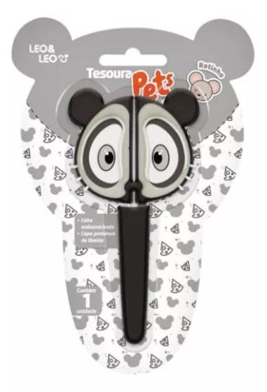 Imagem de Tesoura Escolar Pets - LEOELEO