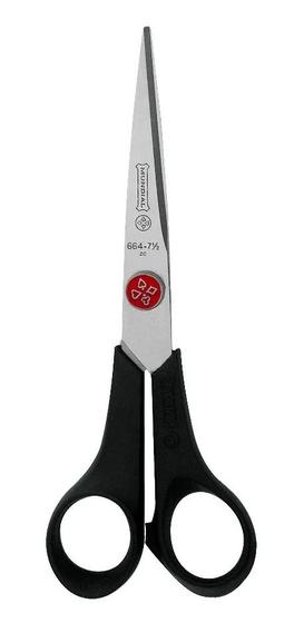 Imagem de Tesoura Hobby Ponto Vermelho 664N 7 1/2'' 18cm  - Mundial