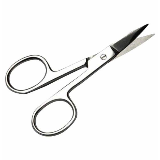 Imagem de Tesoura inox de unha reta / un / solatex