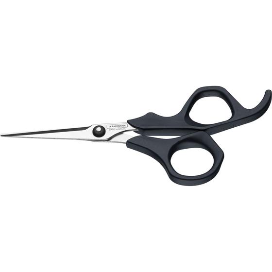 Imagem de Tesoura P/ Cabelo Tramontina Fio Navalha Supercort 5'' Onix