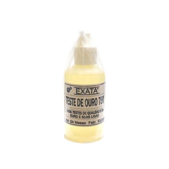 Imagem de Test Exata Para Ouro e Prata = Ácido 18k / 750 Com 30 Ml Cada Original