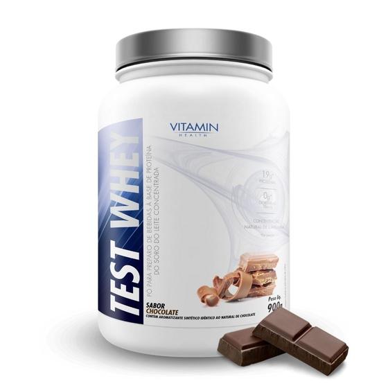 Imagem de Test whey chocolate 900 gramas 4085 vitamin health