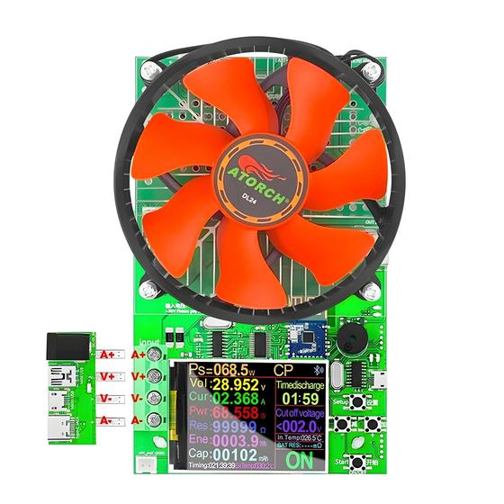 Testador de Bateria USB 150W 20A DC - Carga Eletrônica de 4 Fios para Bateria de Lítio Menor preço em Testador de Bateria USB 150W 20A DC - Carga Eletrônica de 4 Fios para Bateria de Lítio