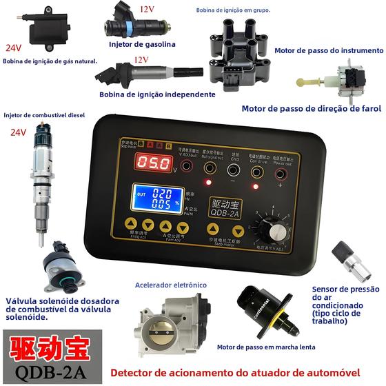 Imagem de Testador de Bobina de Ignição e Válvula Solenóide - Ferramenta de Diagnóstico Automotivo