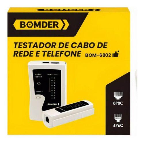 Imagem de Testador De Cabo De Rede E Telefone Rj45 Rj11 Telefonia