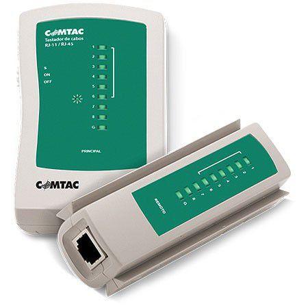 Testador de Cabo de Rede RJ-45/RJ-11 Comtac 9220 Menor preço em Testador de Cabo de Rede RJ-45/RJ-11 Comtac 9220