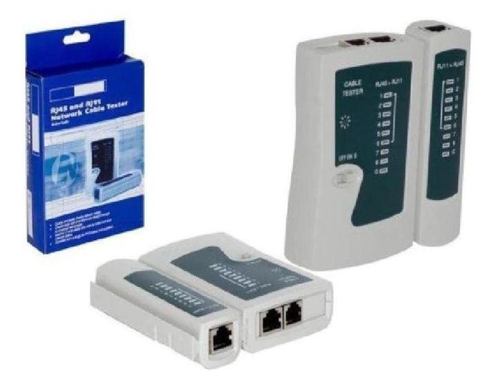 Imagem de Testador De Cabo Rede Rj45 E Rj11 Tebera