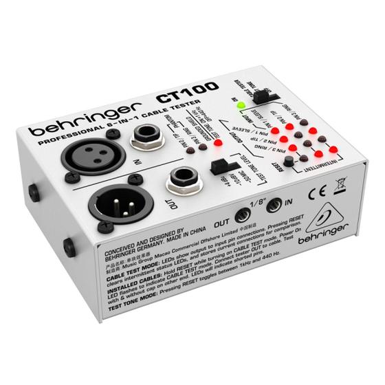 Imagem de Testador De Cabos Behringer Ct100 6 em 1 Profissional