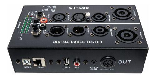 Imagem de Testador De Cabos De Áudio E Usb Skp Connectest Ct400 Nfe