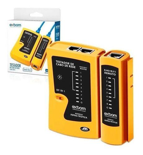 Testador De Cabos Rede E Telefonia Rj45/rj11 Menor preço em Testador De Cabos Rede E Telefonia Rj45/rj11