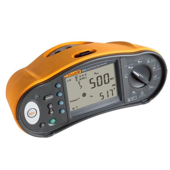 Imagem de Testador de Instalações Elétricas Multifuncional Com RCD Tipo B CAT III/CAT VI Fluke 1663