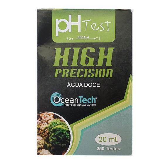 Imagem de Teste Água Doce PH Test High precision Ocean Tech 250 testes