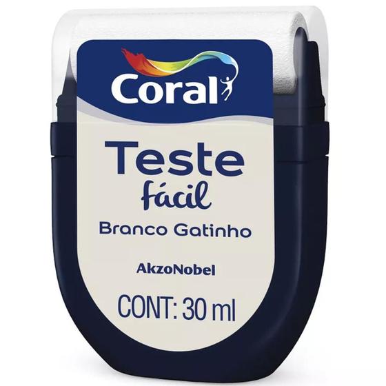 Imagem de Teste Fácil 30ml Branco Gatinho - 5300943 -  CORAL