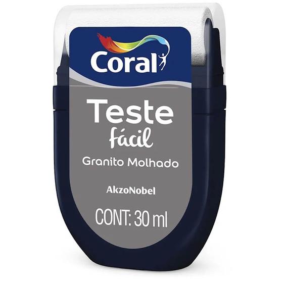 Imagem de Teste Fácil 30ml Granito Molhado - 2508480 - CORAL