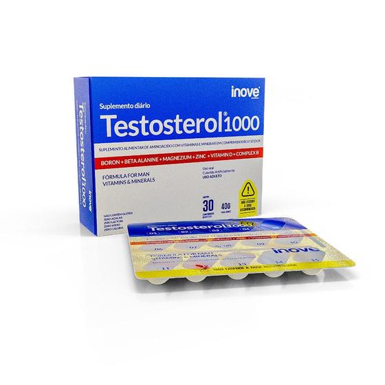 Imagem de Testosterol 1000 30 comp. Inove Nutrition