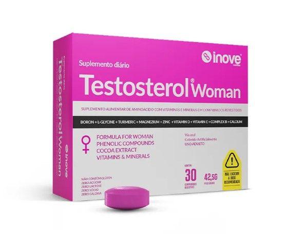 Imagem de Testosterol Woman (30 caps) - Padrão: Único