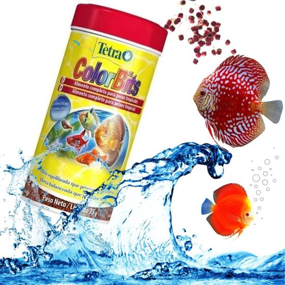 Imagem de Tetra Ração Colorbits Granules 30g - P/ Peixes