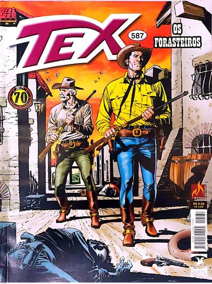 Imagem de Tex n 587 - Os forasteiros - editora mythos