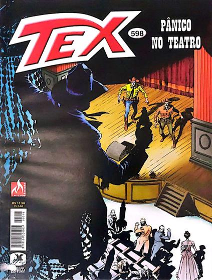 Imagem de Tex n 598 - Pânico no teatro - editora mythos