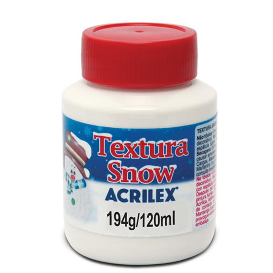 Imagem de Textura Snow Efeito de Neve 120ml 867 Nevasca - Acrilex