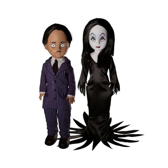 Imagem de The Addams Family: Gomez & Morticia 1/10 - LDD Presents - Mezco