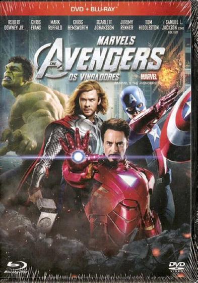 Imagem de The Avengers - Os Vingadores - Blu Ray + Dvd Nacional - Walt disney