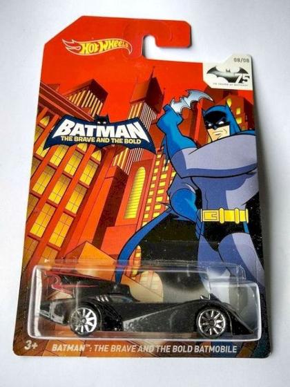 The Brave and the Bold Batmobile - Batman Batmobile 2014 - 1/64 - Hot Wheels  - Carrinho de Brinquedo - Magazine Luiza