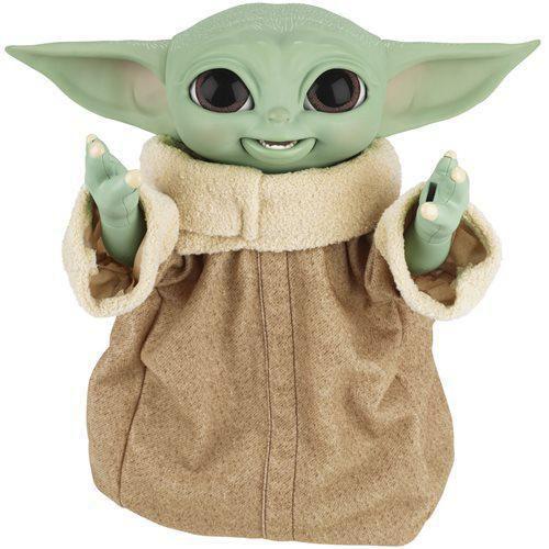 Imagem de The Child Grogu Baby Yoda Galactic Snackin' Boneco