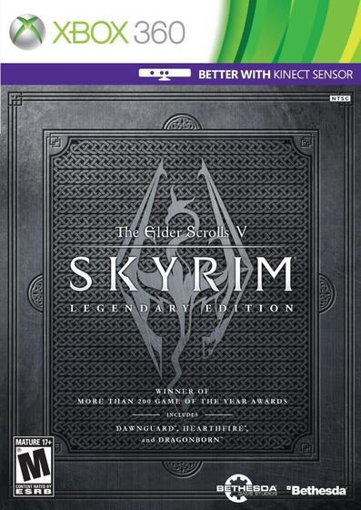 Jogo The Elder Scrolls V: Skyrim - Legendary Edition - Xbox 360 - Bethesda