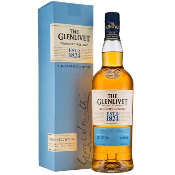 Imagem de The Glenlivet Founder's Reserve Whisky Single Malt Escocês 750ml