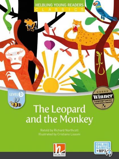 Imagem de The leopard and the monkey - helbling young readers - level b