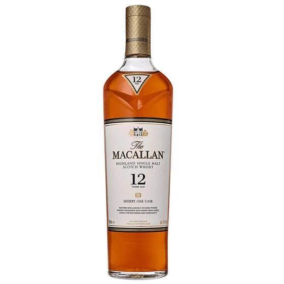 Imagem de The Macallan Single Malt Whisky 12 anos Sherry Oak Cask 700ml