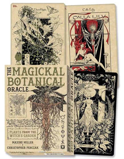 Imagem de The Magickal Botanical Oracle: Plants from the Witch's Garden Cartas