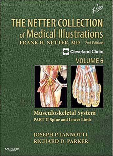 Imagem de THE NETTER COLLECTION OF MEDICAL ILLUST: MUSCULOSKELETAL SYS VOL 6 PART II -  