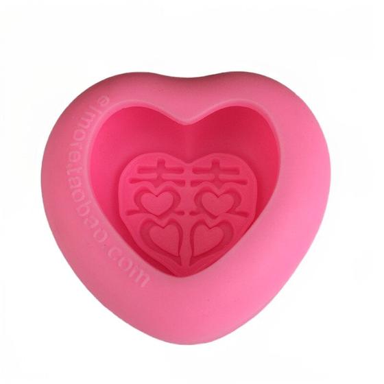 Imagem de The New Love Happy Word Shape Aromatherapy Molde de Gesso - 2pcs