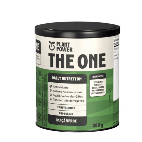 Imagem de  The One 23 Nutrientes Plant Power Maça Verde 360g